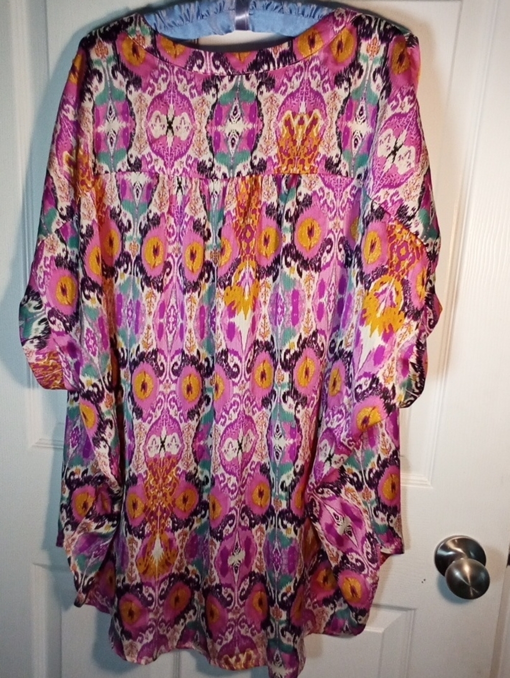 JODIFL FRONT BUTTON BLOUSE - Picture 8 of 11